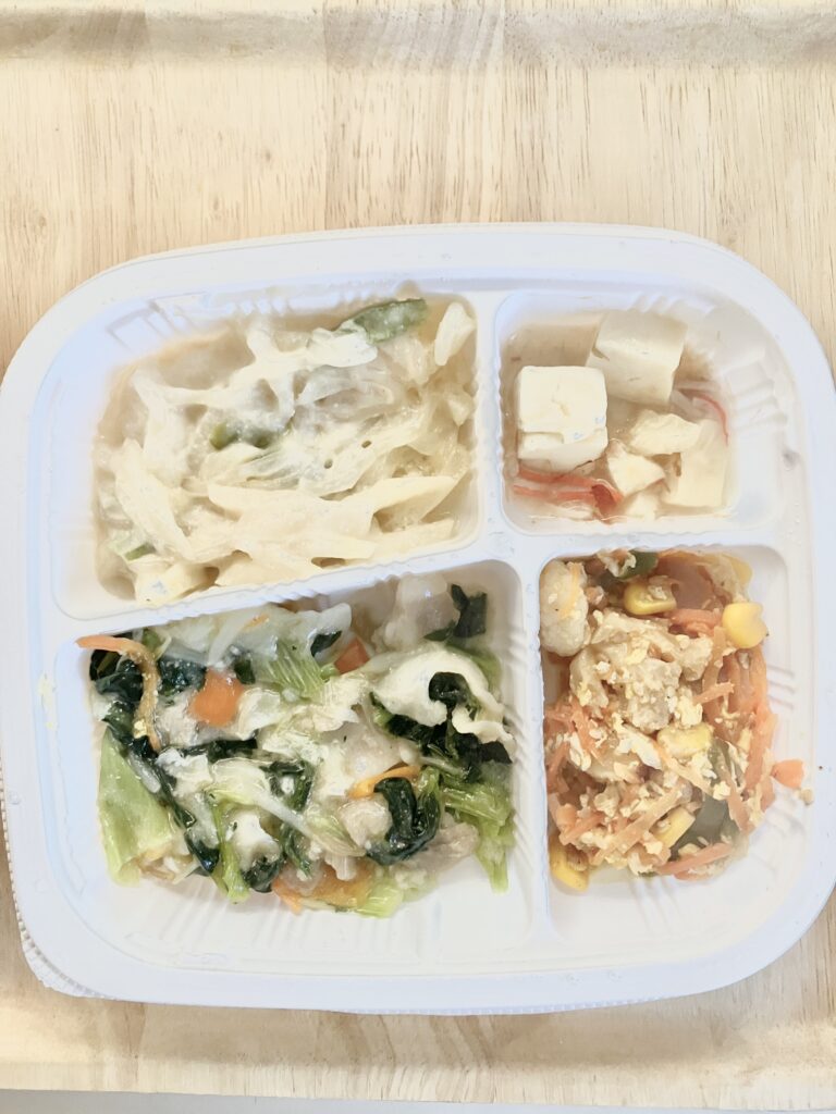 豚肉とちんげん菜の塩だれ炒め弁当