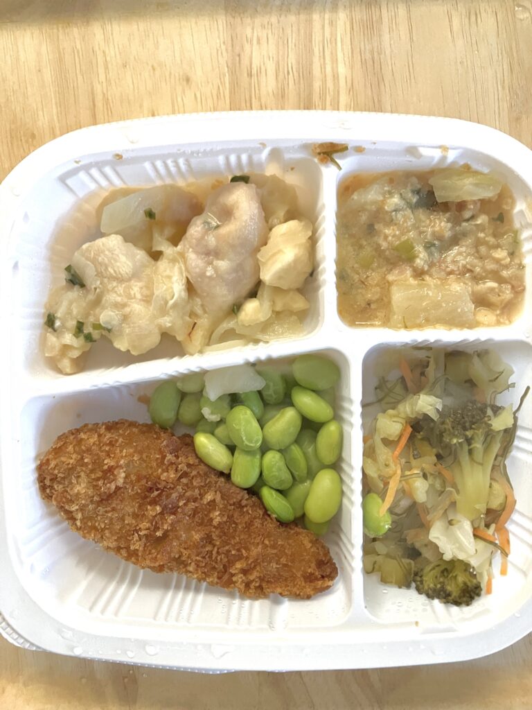 あじメンチカツ弁当